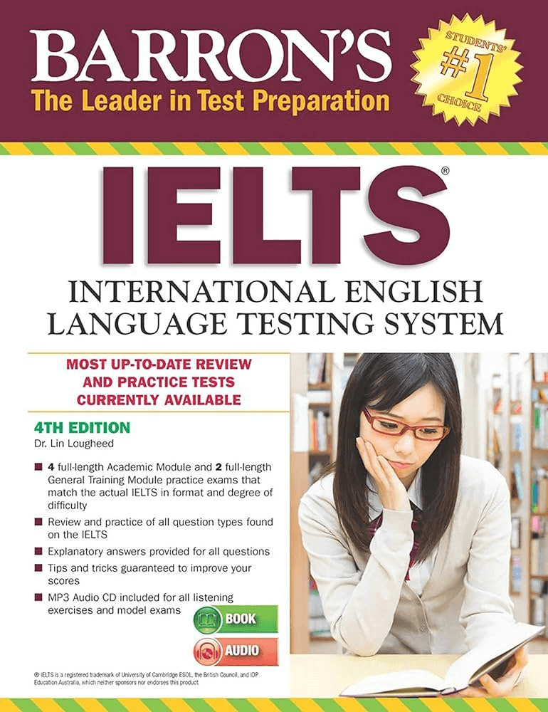 cover of Barron's IELTS