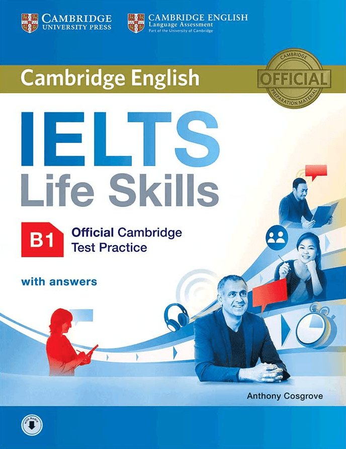 cover of Cambridge English IELTS Life Skills B1