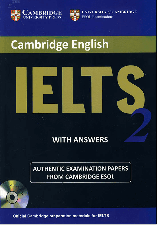 cover of Cambridge English IELTS 2