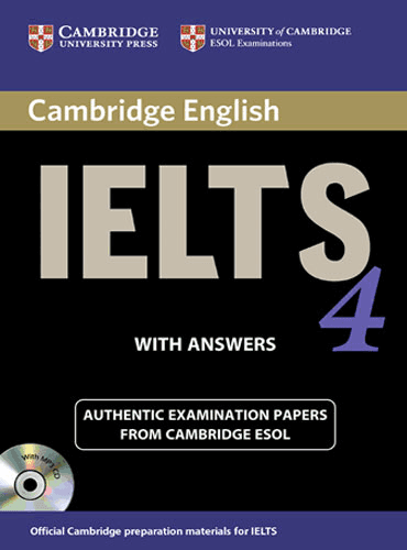 cover of Cambridge English IELTS 4