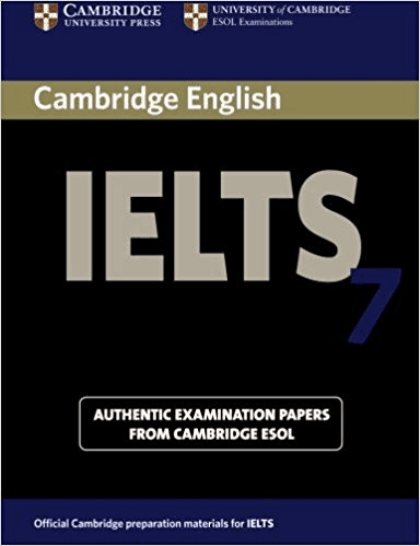 cover of Cambridge English IELTS 7