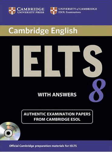 cover of Cambridge IELTS 8 Academic