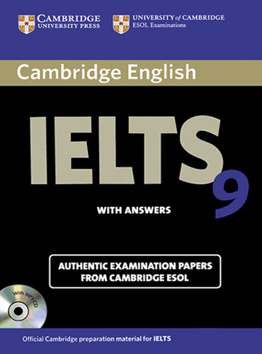 cover of Cambridge IELTS 9 Academic