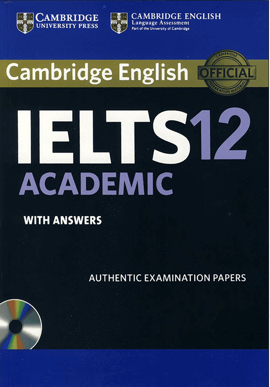 cover of Cambridge English IELTS 12 Academic