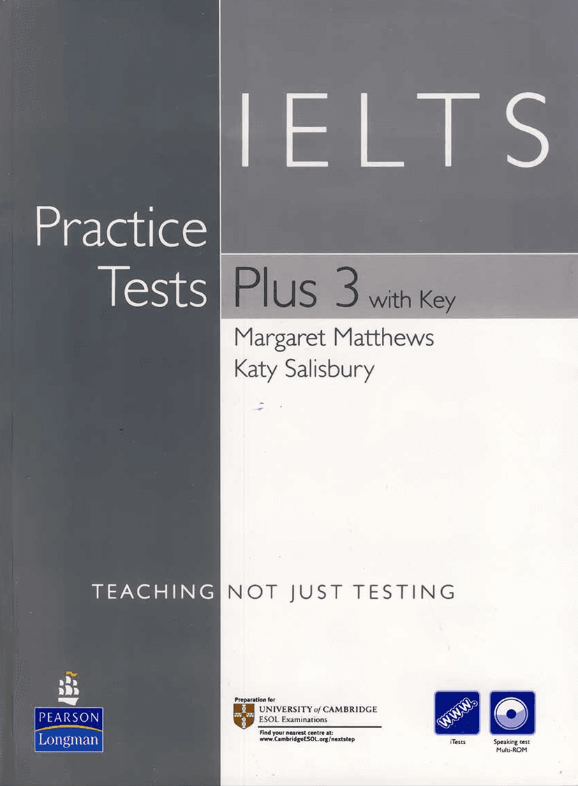 cover of IELTS Practice Tests Plus3