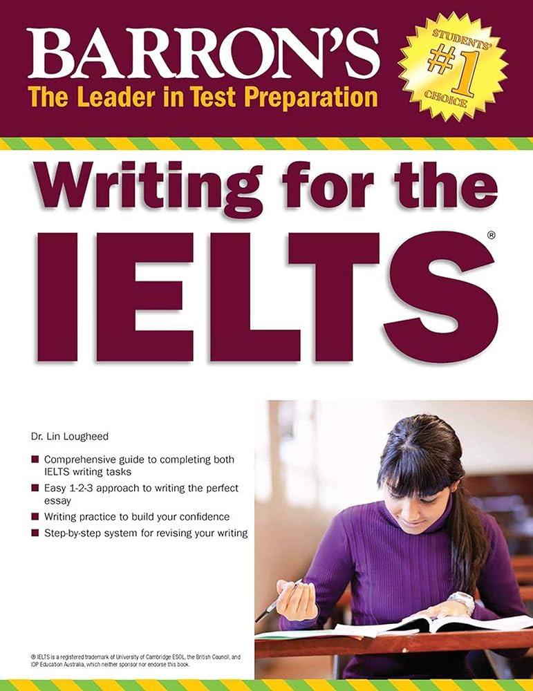 cover of BARRON’S WRITING FOR THE IELTS