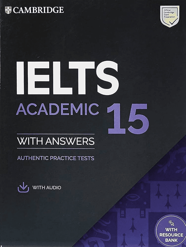 cover of Cambridge IELTS 15 Academic