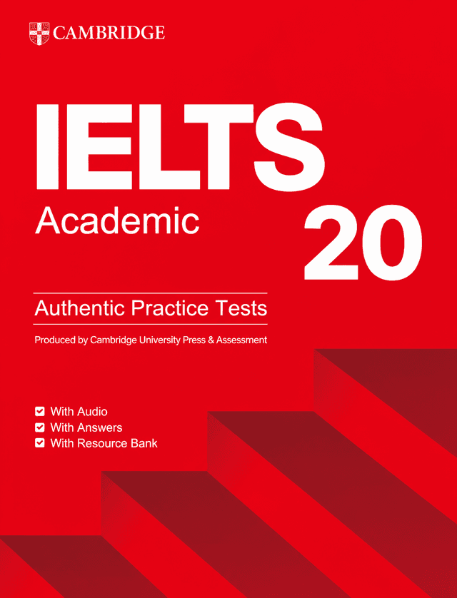 cover of Cambridge IELTS 20 Academic