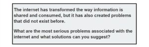 problem solution essay