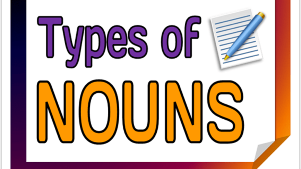 انواع اسم در انگلیسی