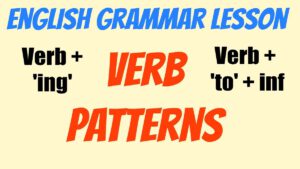 Verb Patterns