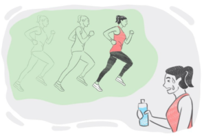 گذشته کامل استمراری در گذشته آغاز و به اتمام رسیده.