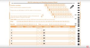 تکمیل آزمون لیسنینگ آیلتس